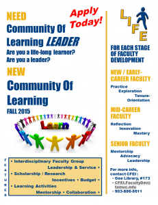 Community of Learning Leader Flyer